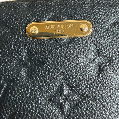 Louis Vuitton Margot Wallet Monogram Empreinte Schwarz Gold Geldbörse Louis Vuitton