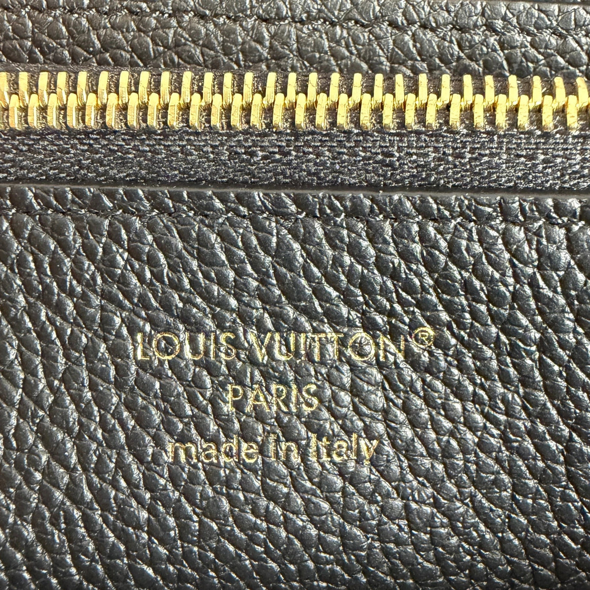 Louis Vuitton Margot Wallet Monogram Empreinte Schwarz Gold Geldbörse Louis Vuitton