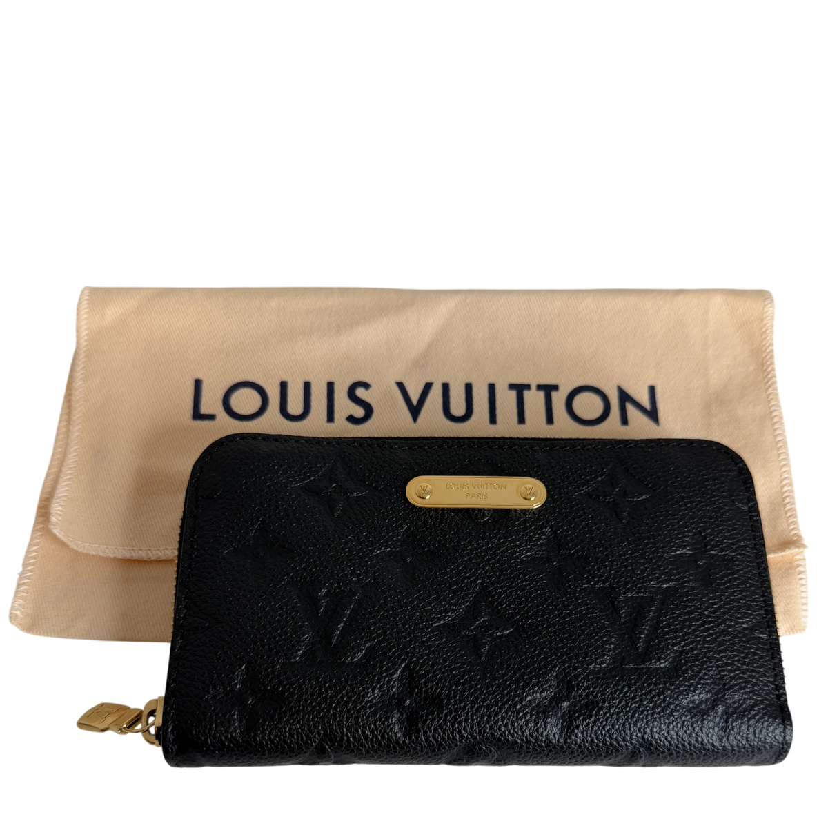 Louis Vuitton Margot Wallet Monogram Empreinte Schwarz Gold Geldbörse Louis Vuitton