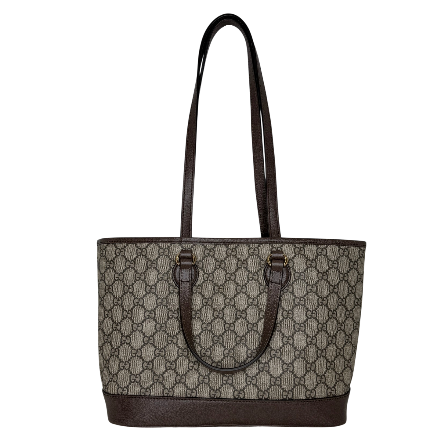 Gucci Ophidia GG Supreme Small Shopper beige / braun / neuwertig Gucci