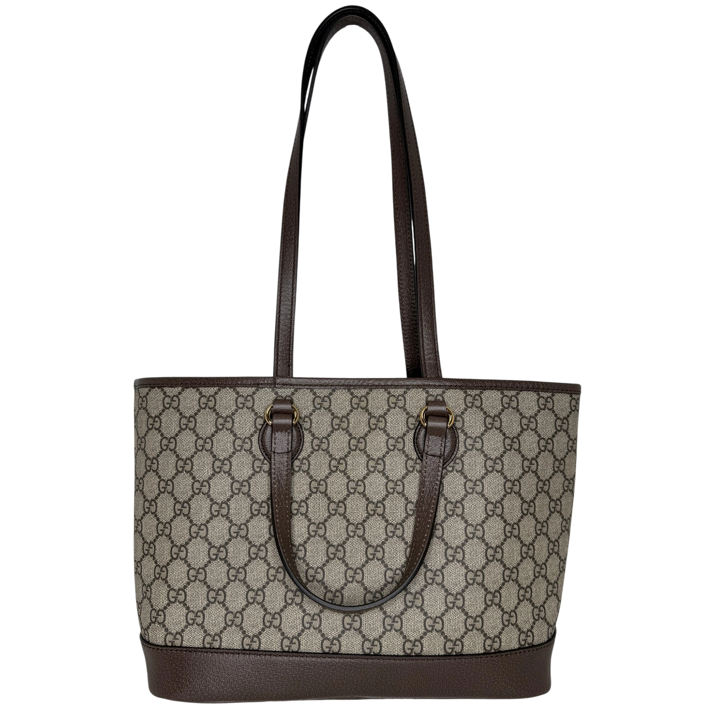 Gucci Ophidia GG Supreme Small Shopper beige / braun / neuwertig Gucci