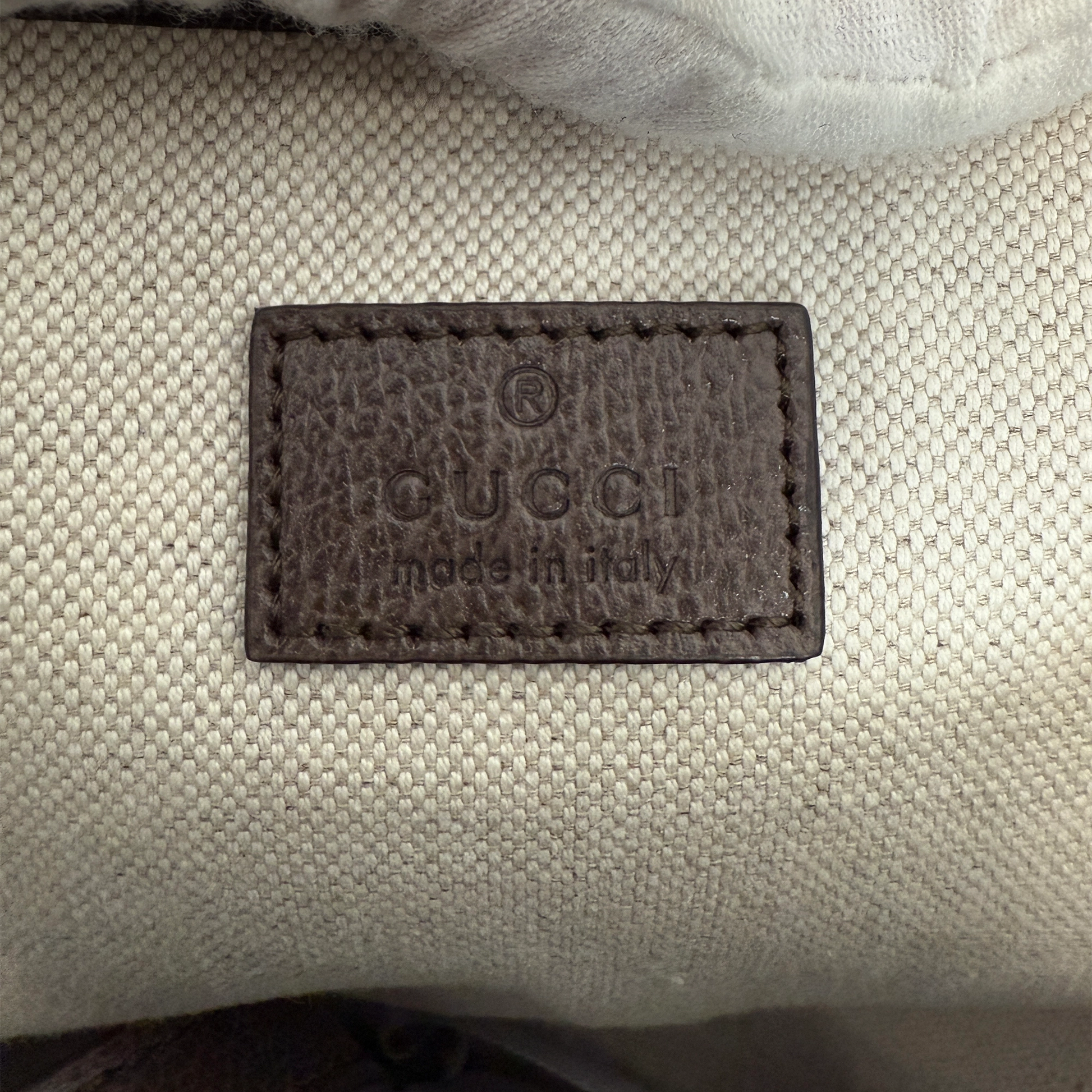 Gucci Ophidia GG Supreme Small Shopper beige / braun / neuwertig Gucci