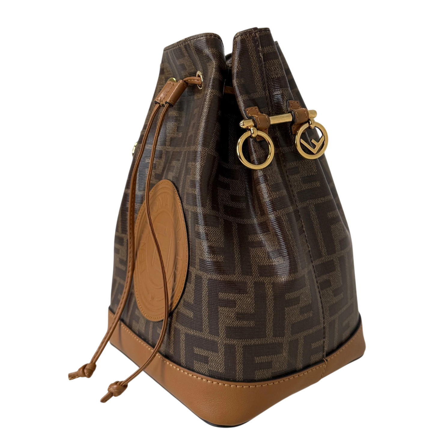 Fendi Mon Tresor Drawstring Bucket Bag braun / gut Fendi