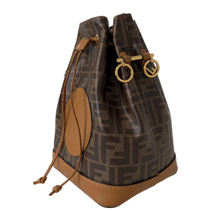 Fendi Mon Tresor Drawstring Bucket Bag braun / gut Fendi