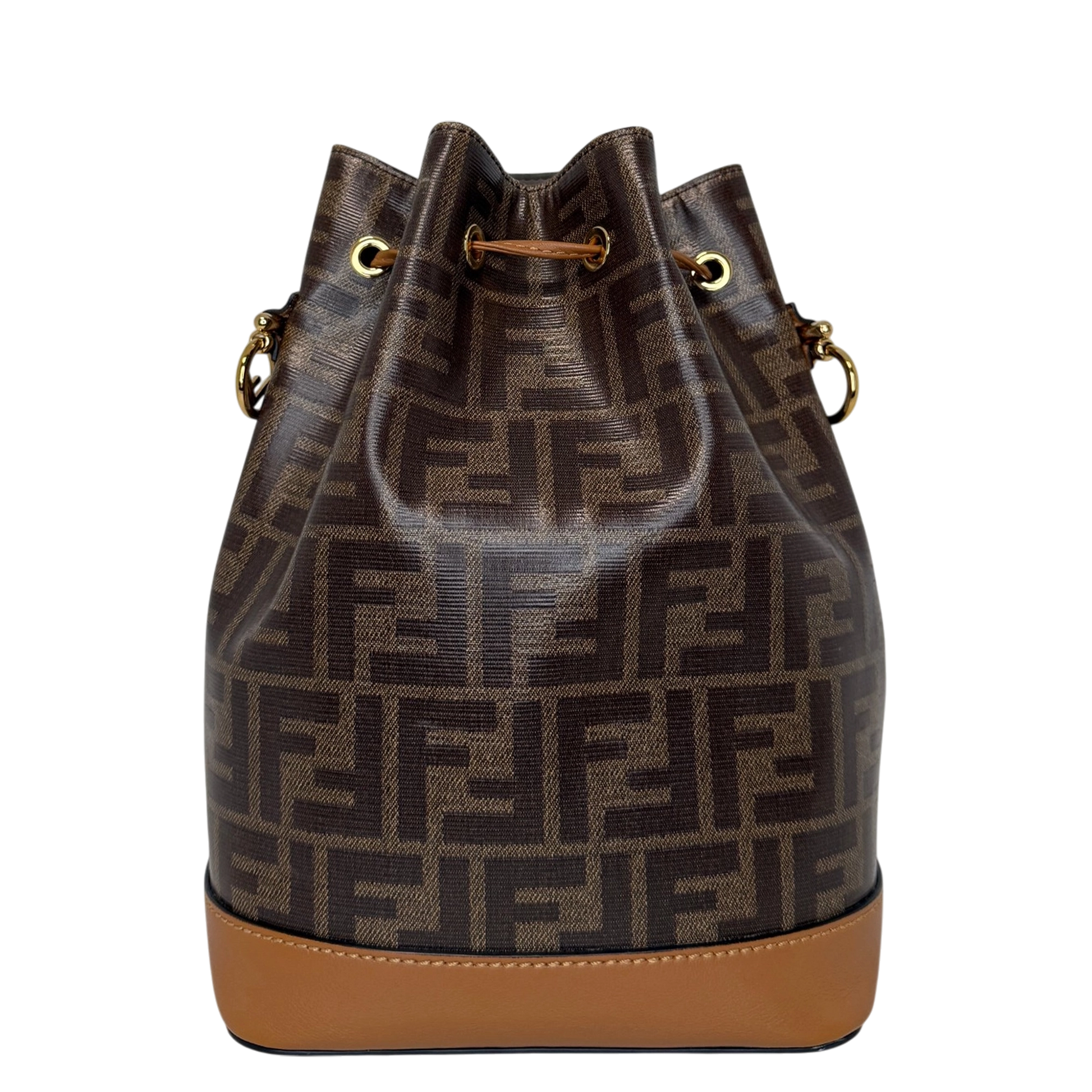 Fendi Mon Tresor Drawstring Bucket Bag braun / gut Fendi