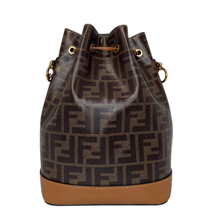 Fendi Mon Tresor Drawstring Bucket Bag braun / gut Fendi