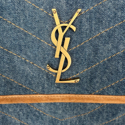Saint Laurent Niki Denim mittelgroß blau / sehr gut Saint Laurent