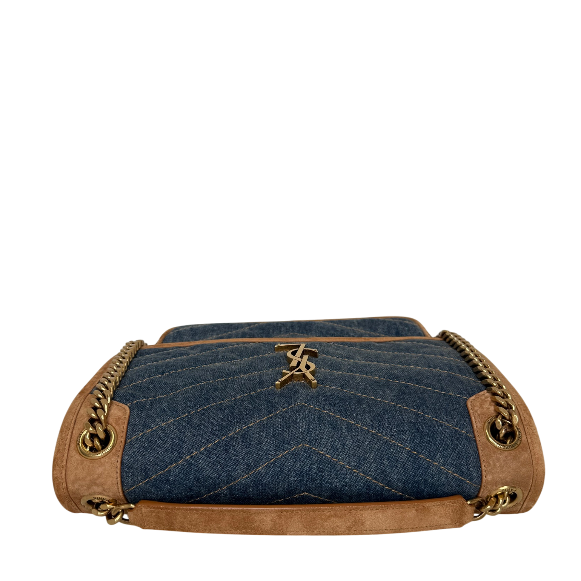 Saint Laurent Niki Denim mittelgroß blau / sehr gut Saint Laurent