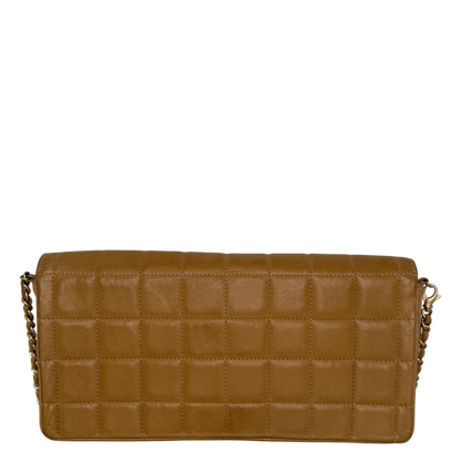 Chanel Chocolate Bar Bag Lammleder braun / sehr gut Chanel