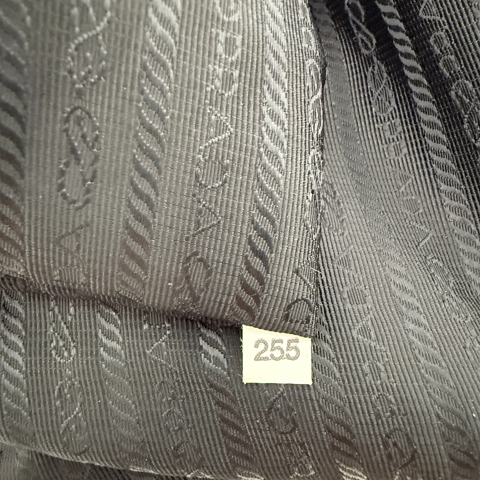 Prada Nylon New Vela Studded Tote Bag schwarz / sehr gut Prada