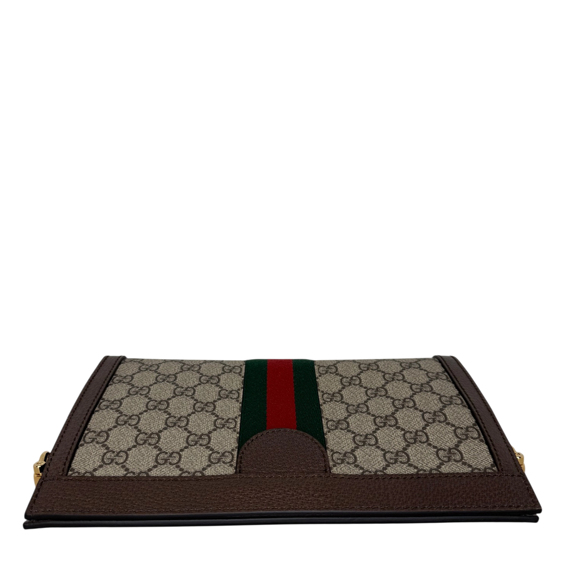 Gucci GG Supreme Monogram Web Small Ophidia braun / neuwertig Gucci