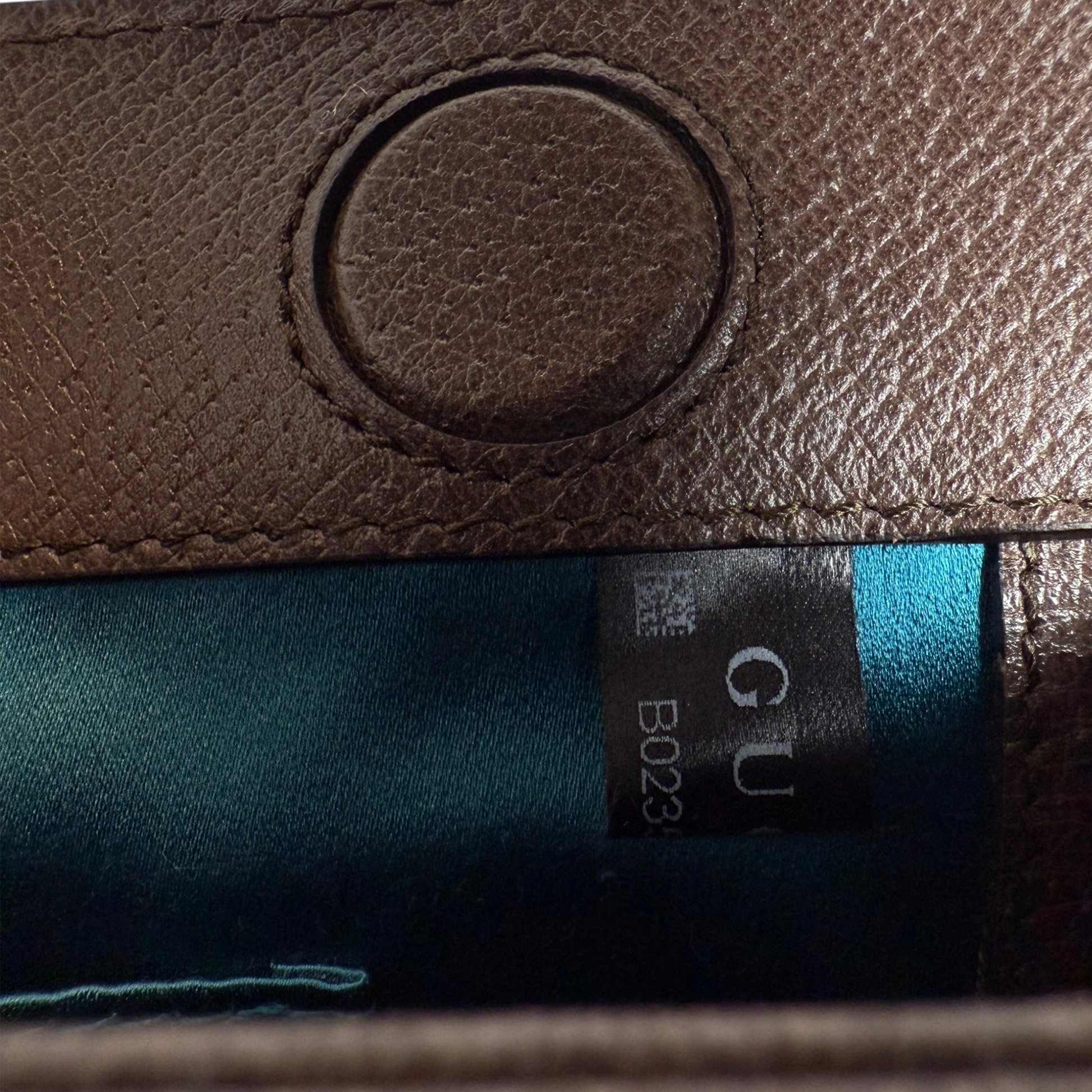 Gucci GG Supreme Monogram Web Small Ophidia braun / neuwertig Gucci