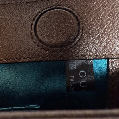 Gucci GG Supreme Monogram Web Small Ophidia braun / neuwertig Gucci