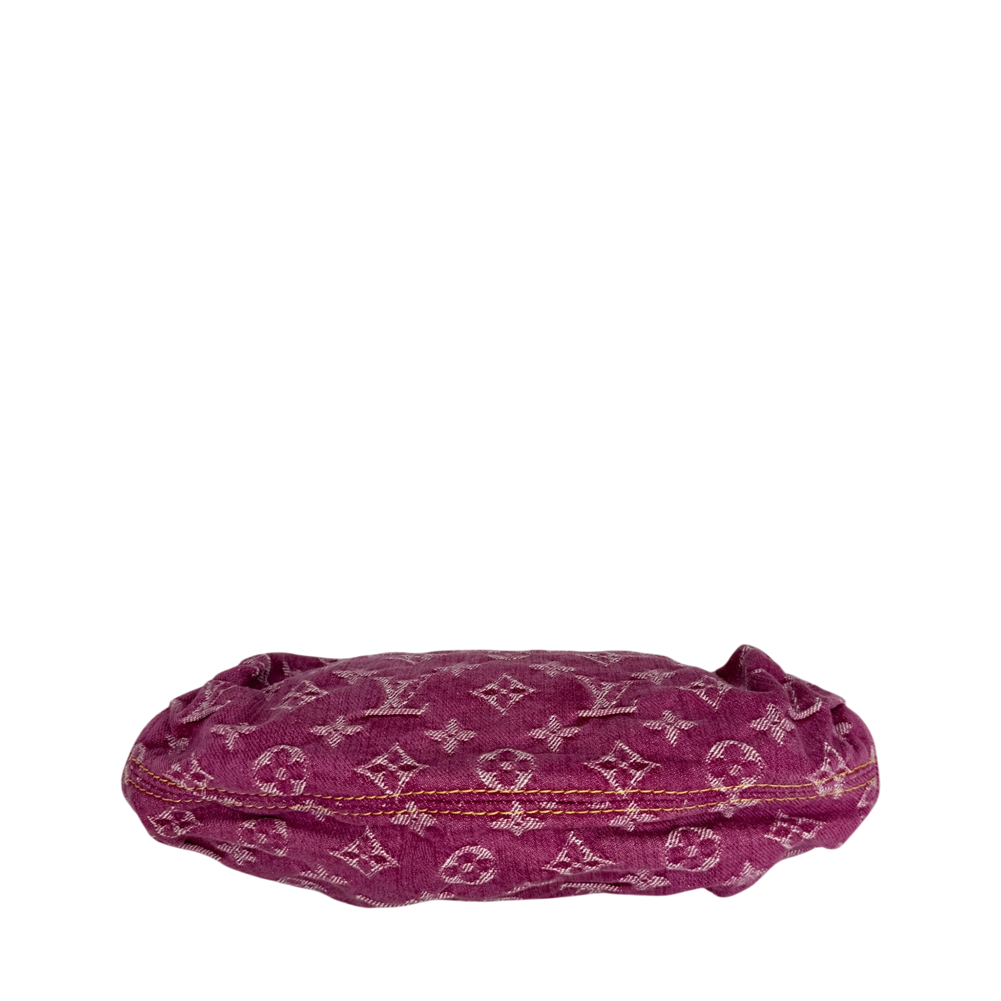 Louis Vuitton Mini Pleaty Monogram Denim Fuchsia Fullset / sehr gut Louis Vuitton