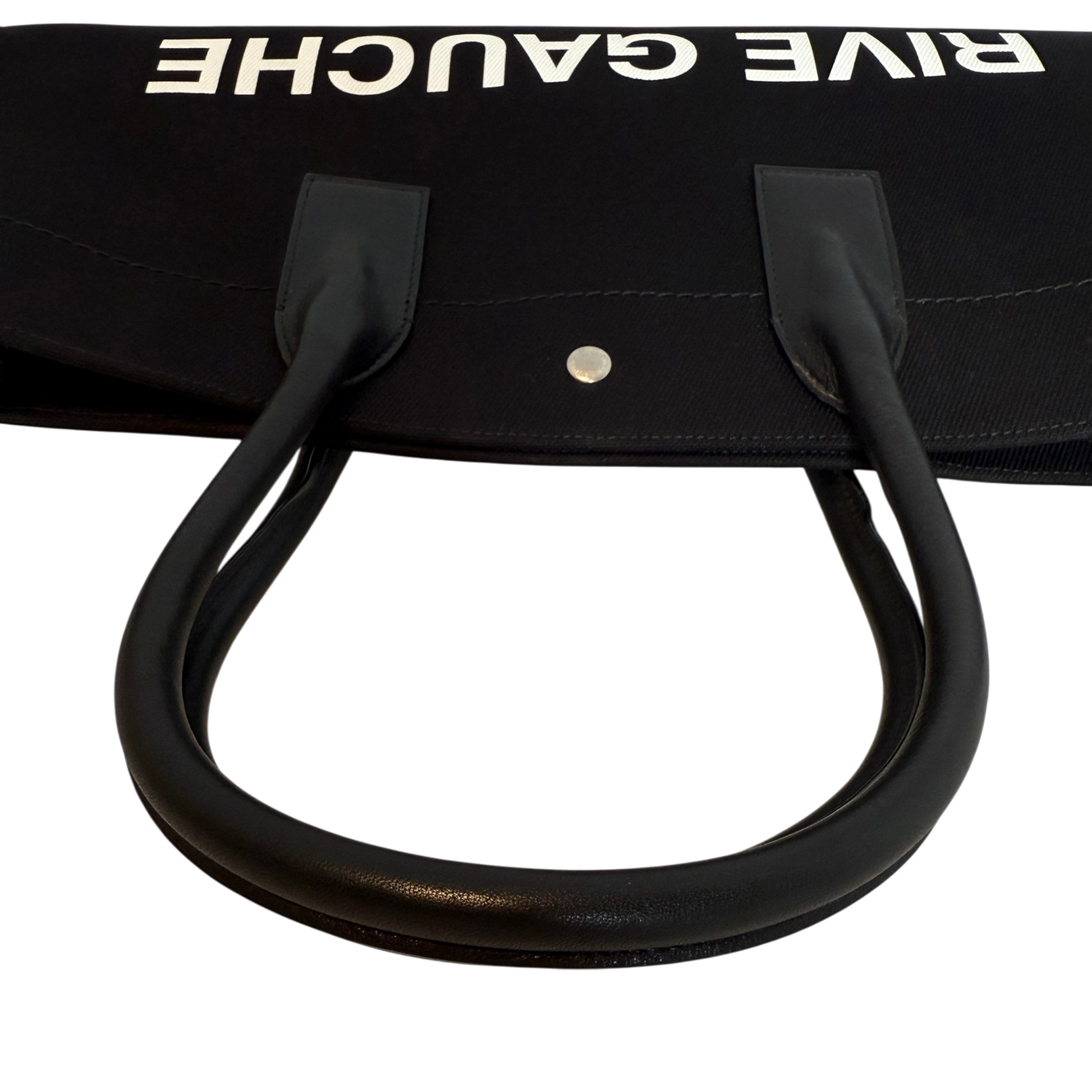 Saint Laurent Large Tote Tasche Rive Gauche Schwarz / neuwertig Saint Laurent