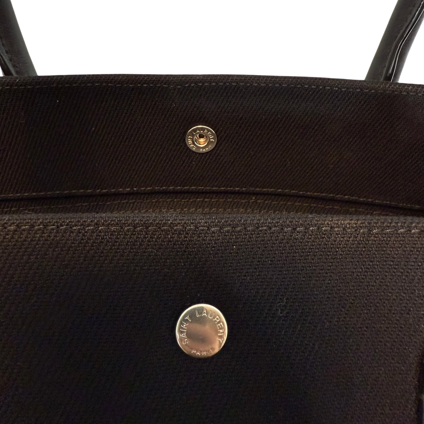 Saint Laurent Large Tote Tasche Rive Gauche Schwarz / neuwertig Saint Laurent