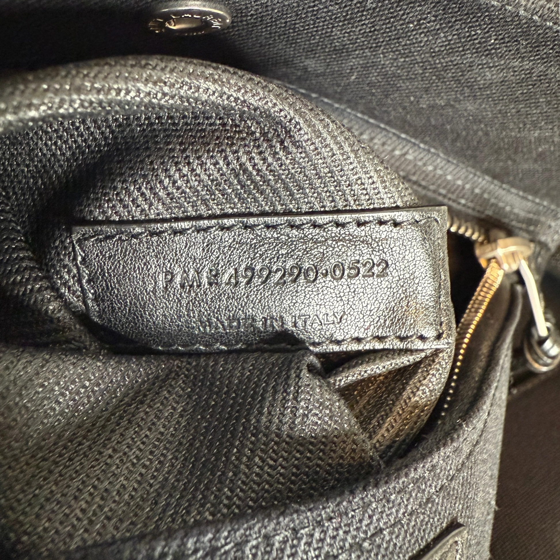 Saint Laurent Large Tote Tasche Rive Gauche Schwarz / neuwertig Saint Laurent