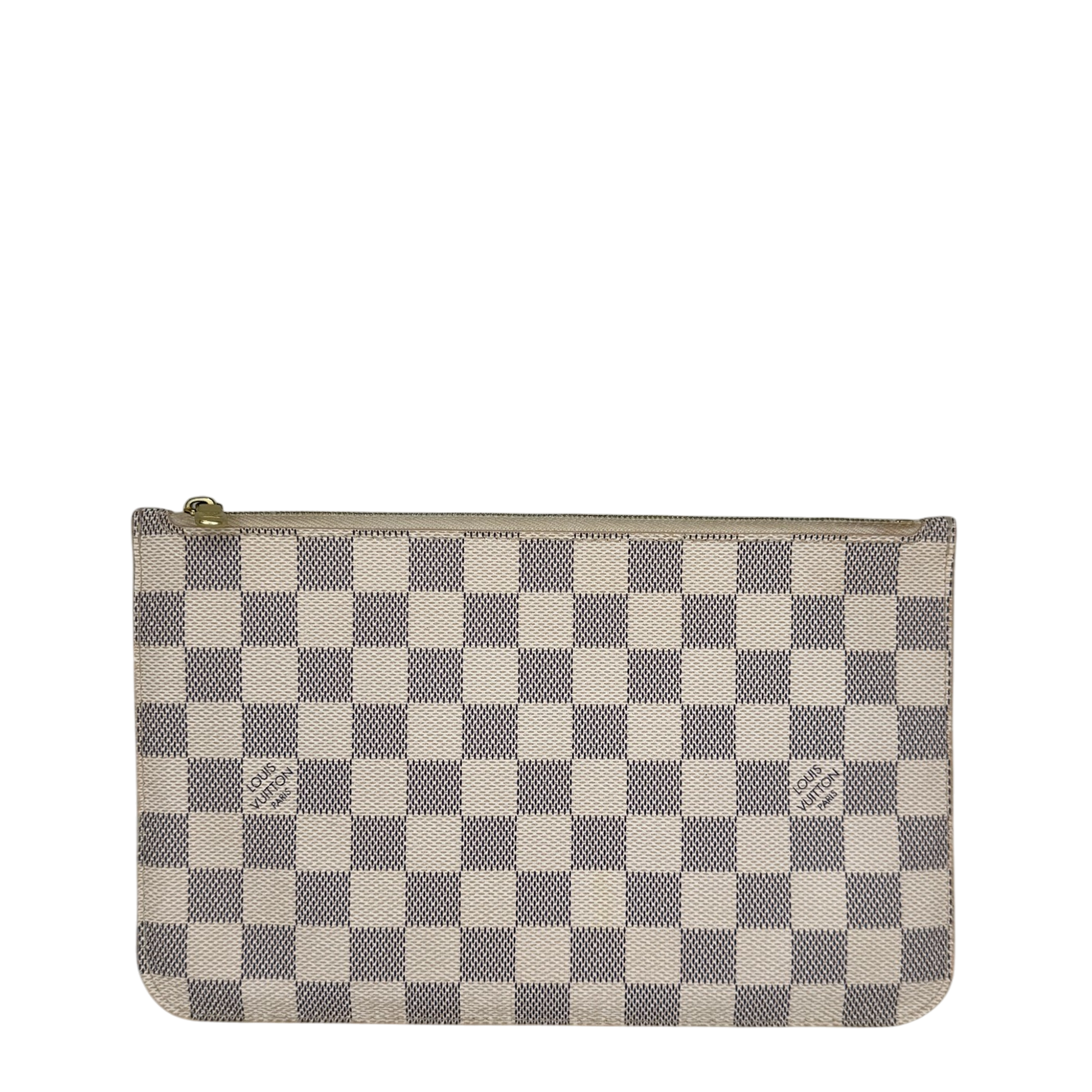 Louis Vuitton Neverfull MM Damier Azur Canvas Beige / gut Louis Vuitton