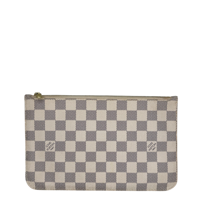 Louis Vuitton Neverfull MM Damier Azur Canvas Beige / gut Louis Vuitton