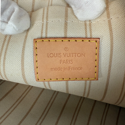 Louis Vuitton Neverfull MM Damier Azur Canvas Beige / gut Louis Vuitton
