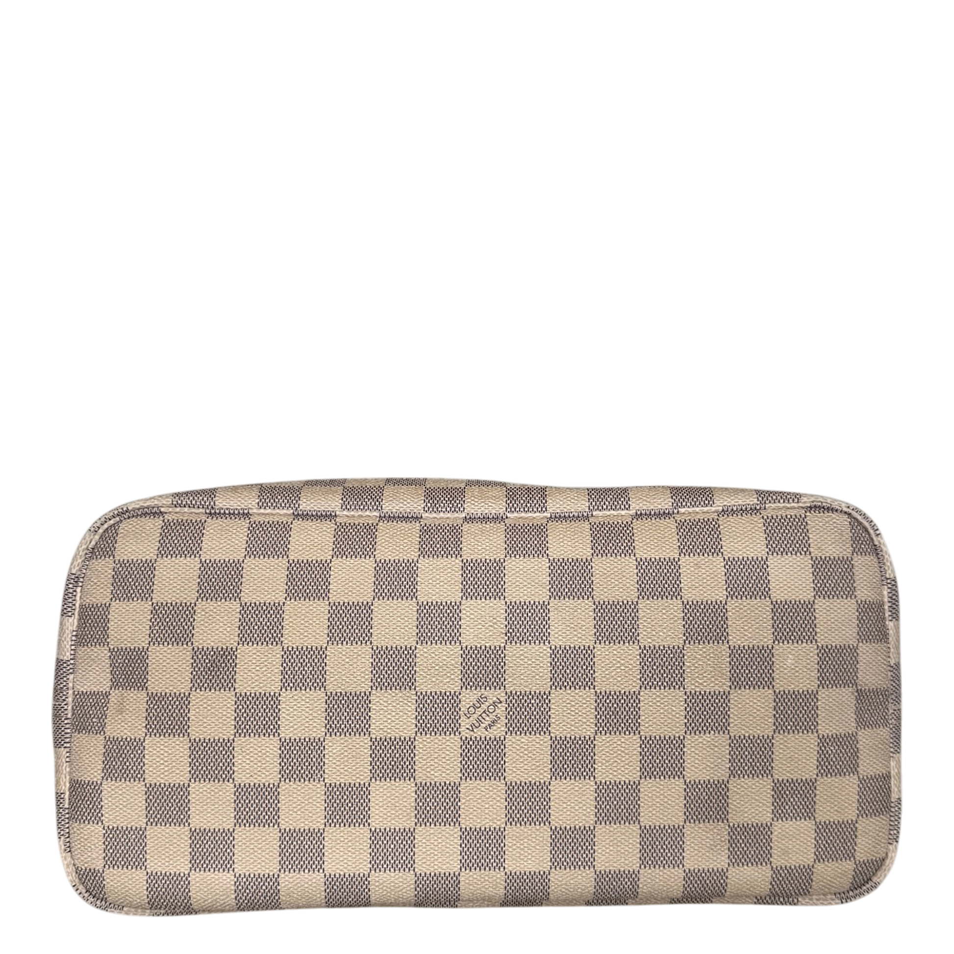 Louis Vuitton Neverfull MM Damier Azur Canvas Beige / gut Louis Vuitton