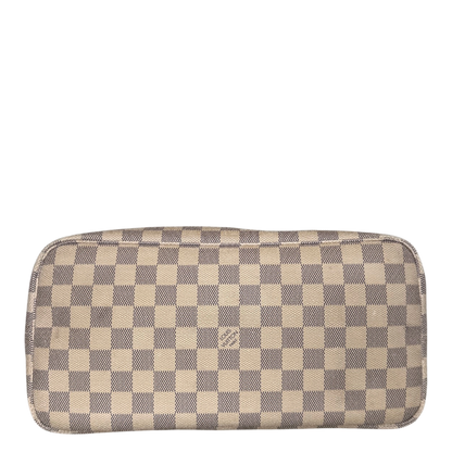 Louis Vuitton Neverfull MM Damier Azur Canvas Beige / gut Louis Vuitton