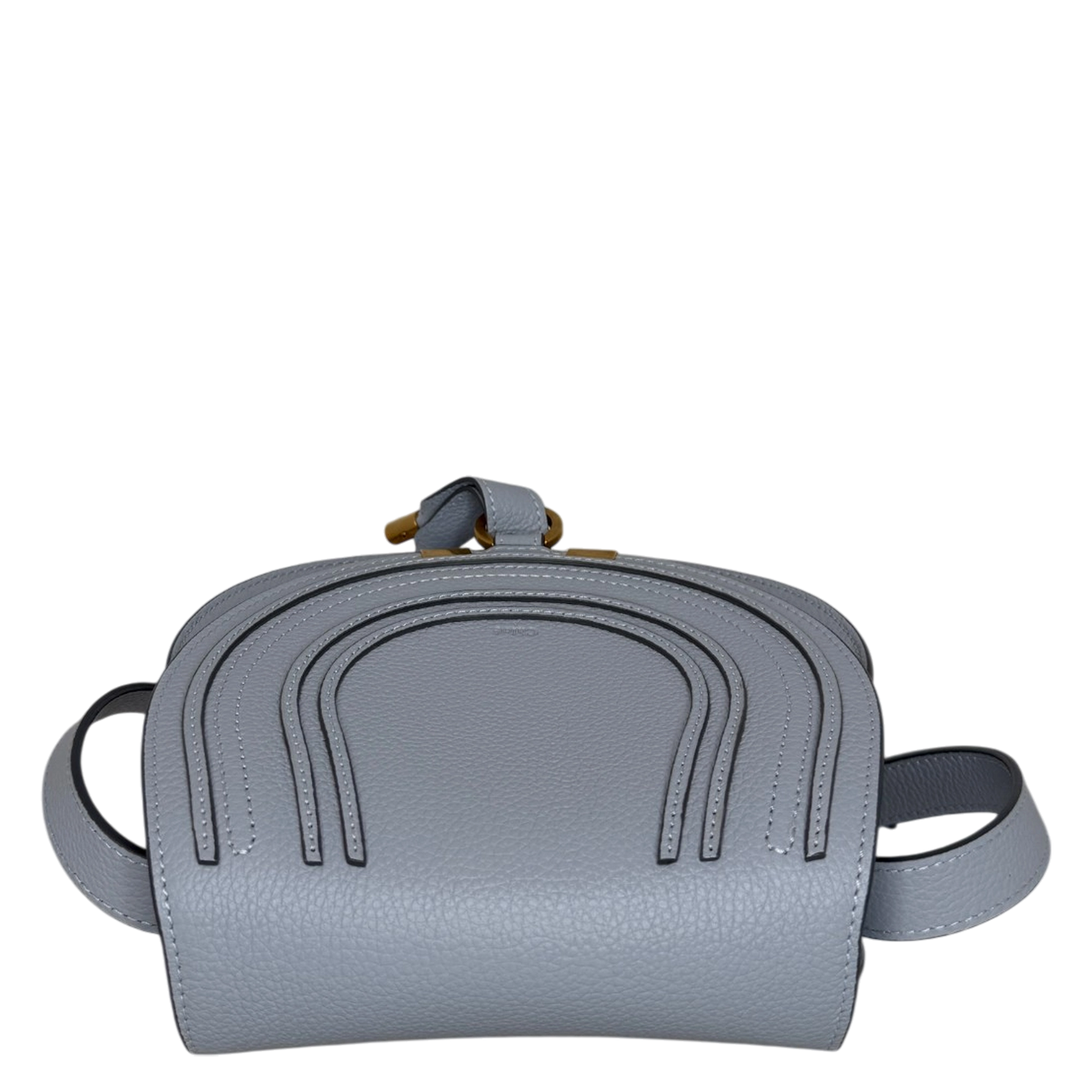 Chloé Mini Marcie Cloudy Blue Kalbsleder / neuwertig Chloé