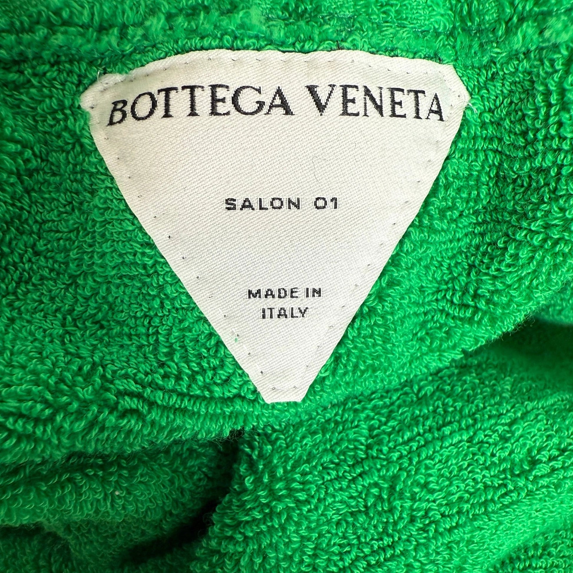 Bottega Veneta Sandalen Resort Sponge grün Größe 39 / neuwertig Echtheitscheck