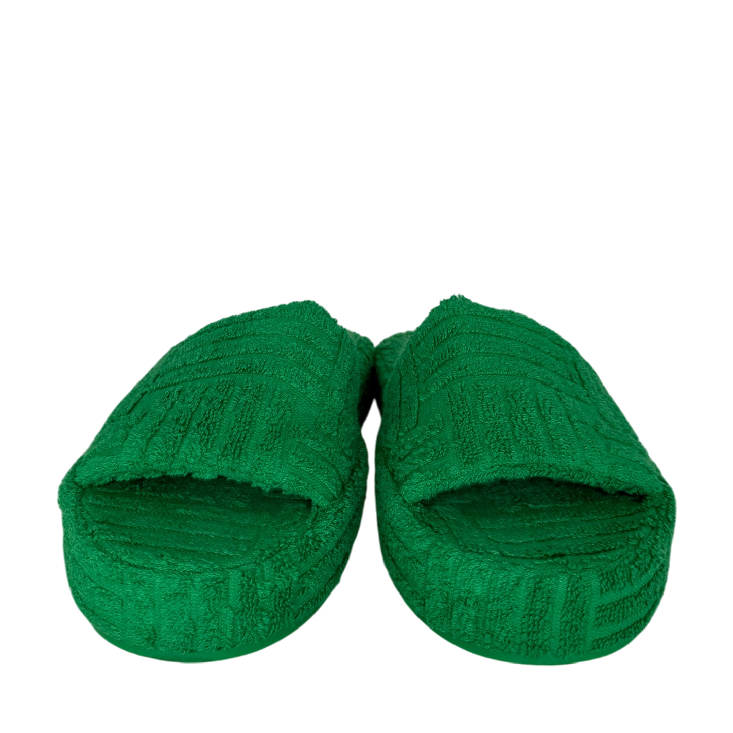 Bottega Veneta Sandalen Resort Sponge grün Größe 39 / neuwertig Echtheitscheck