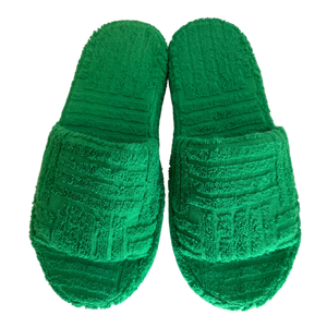 Bottega Veneta Sandalen Resort Sponge grün Größe 39 / neuwertig