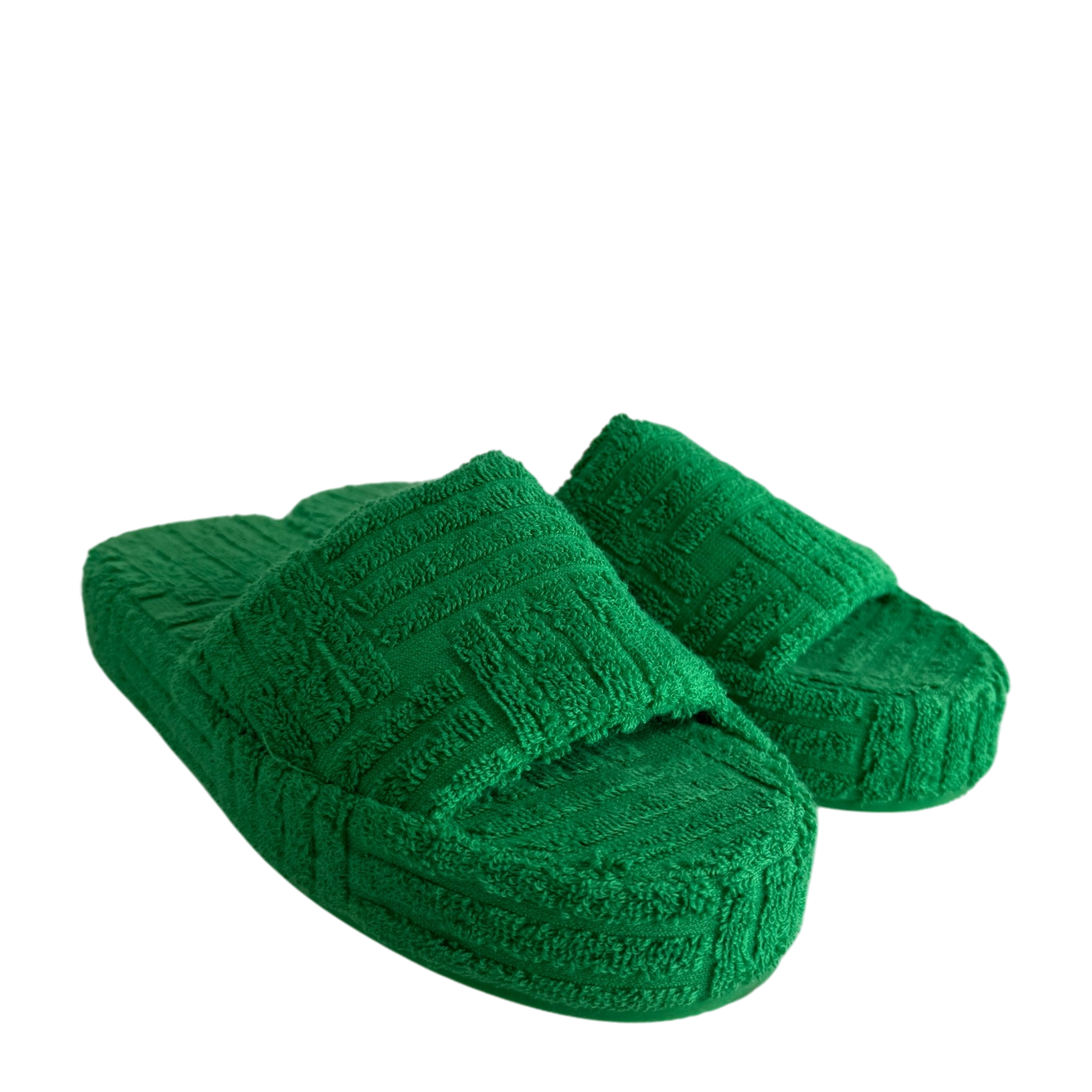 Bottega Veneta Sandalen Resort Sponge grün Größe 39 / neuwertig Echtheitscheck