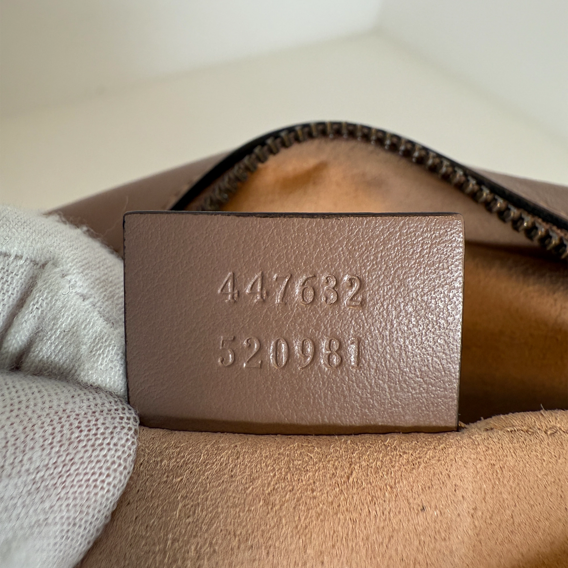 Gucci GG Marmont Small Chain Shoulder Bag Rosa / neuwertig Gucci
