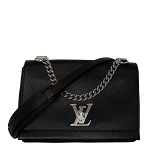 Louis Vuitton Lockme II Chain Bag BB Kalbsleder schwarz / sehr gut