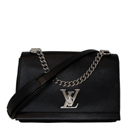 Louis Vuitton Lockme II Chain Bag BB Kalbsleder schwarz / sehr gut Louis Vuitton