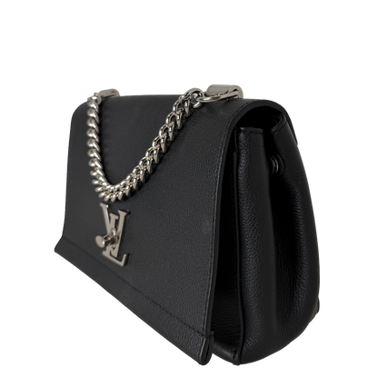Louis Vuitton Lockme II Chain Bag BB Kalbsleder schwarz / sehr gut Louis Vuitton