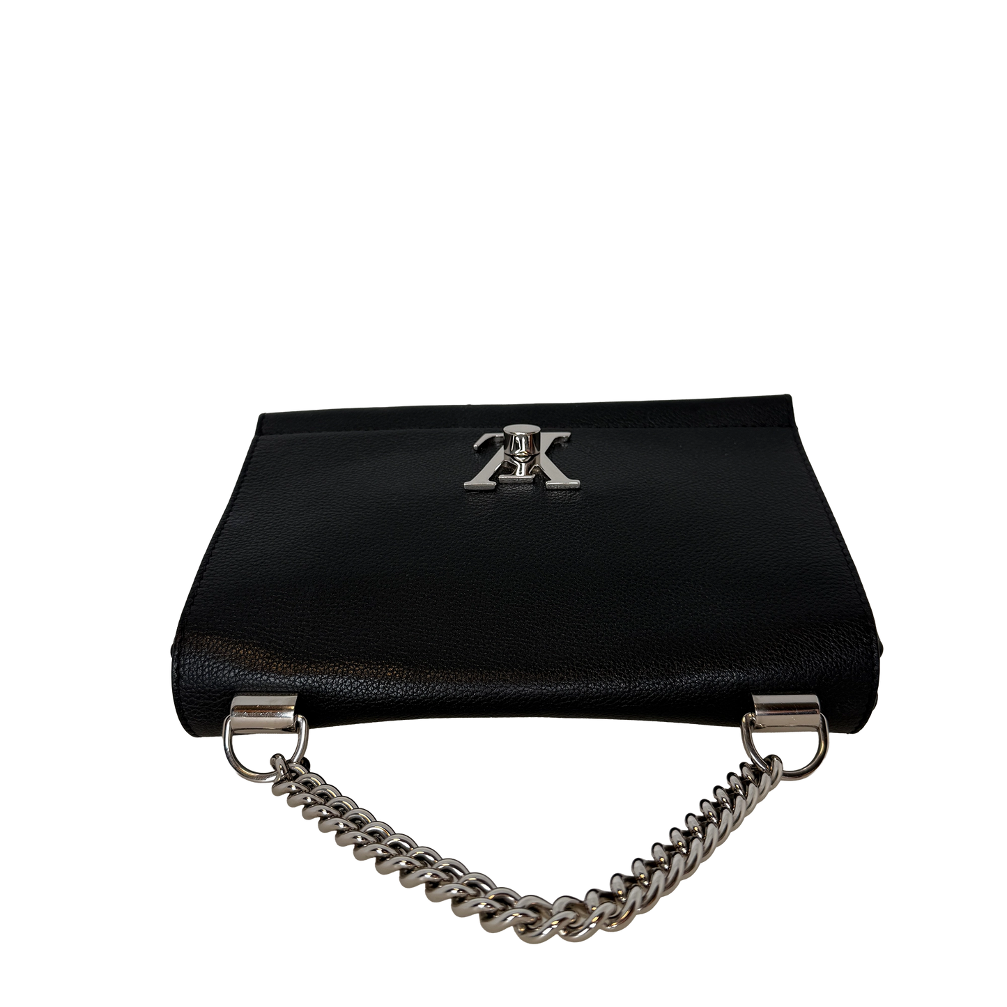 Louis Vuitton Lockme II Chain Bag BB Kalbsleder schwarz / sehr gut Louis Vuitton