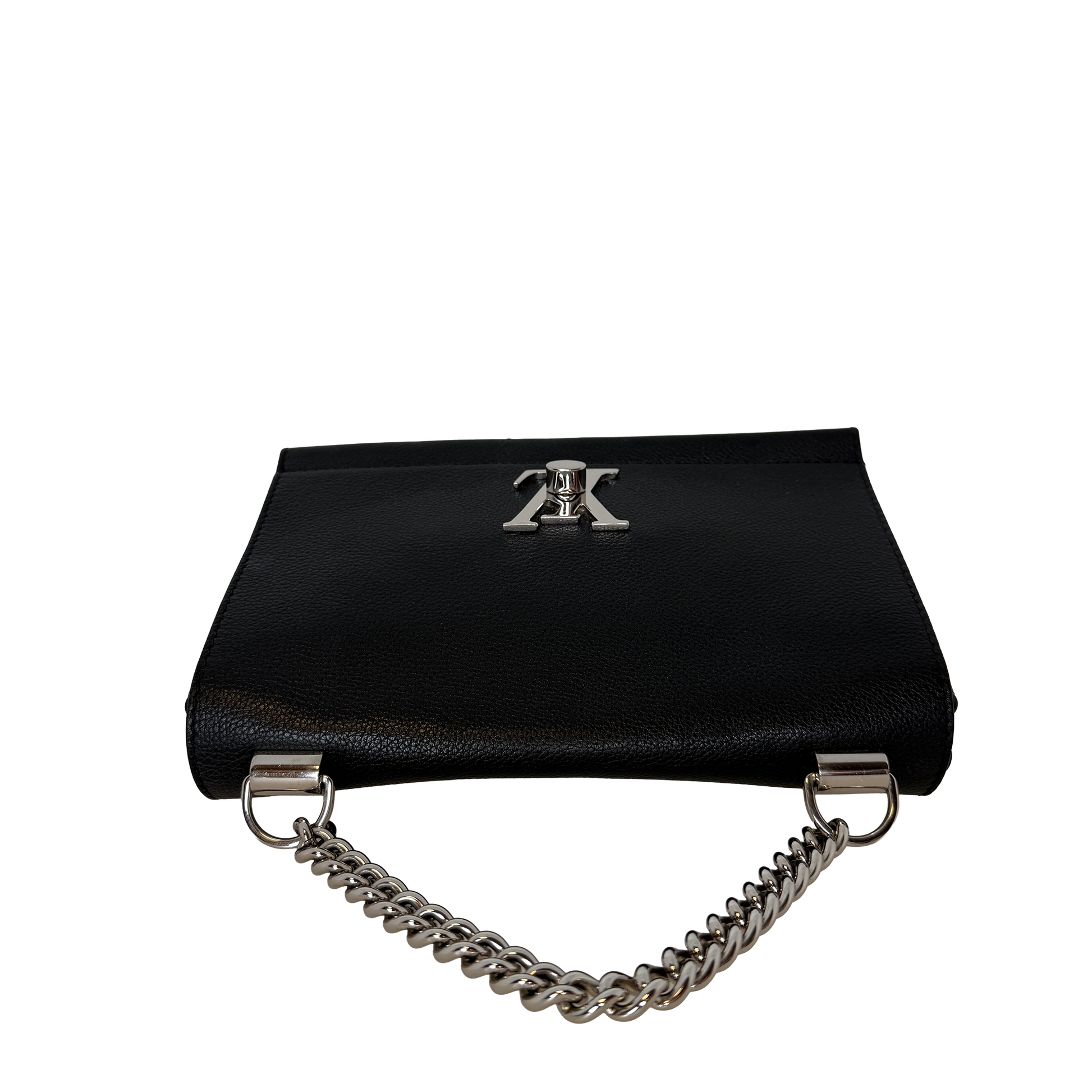 Louis Vuitton Lockme II Chain Bag BB Kalbsleder schwarz / sehr gut Louis Vuitton