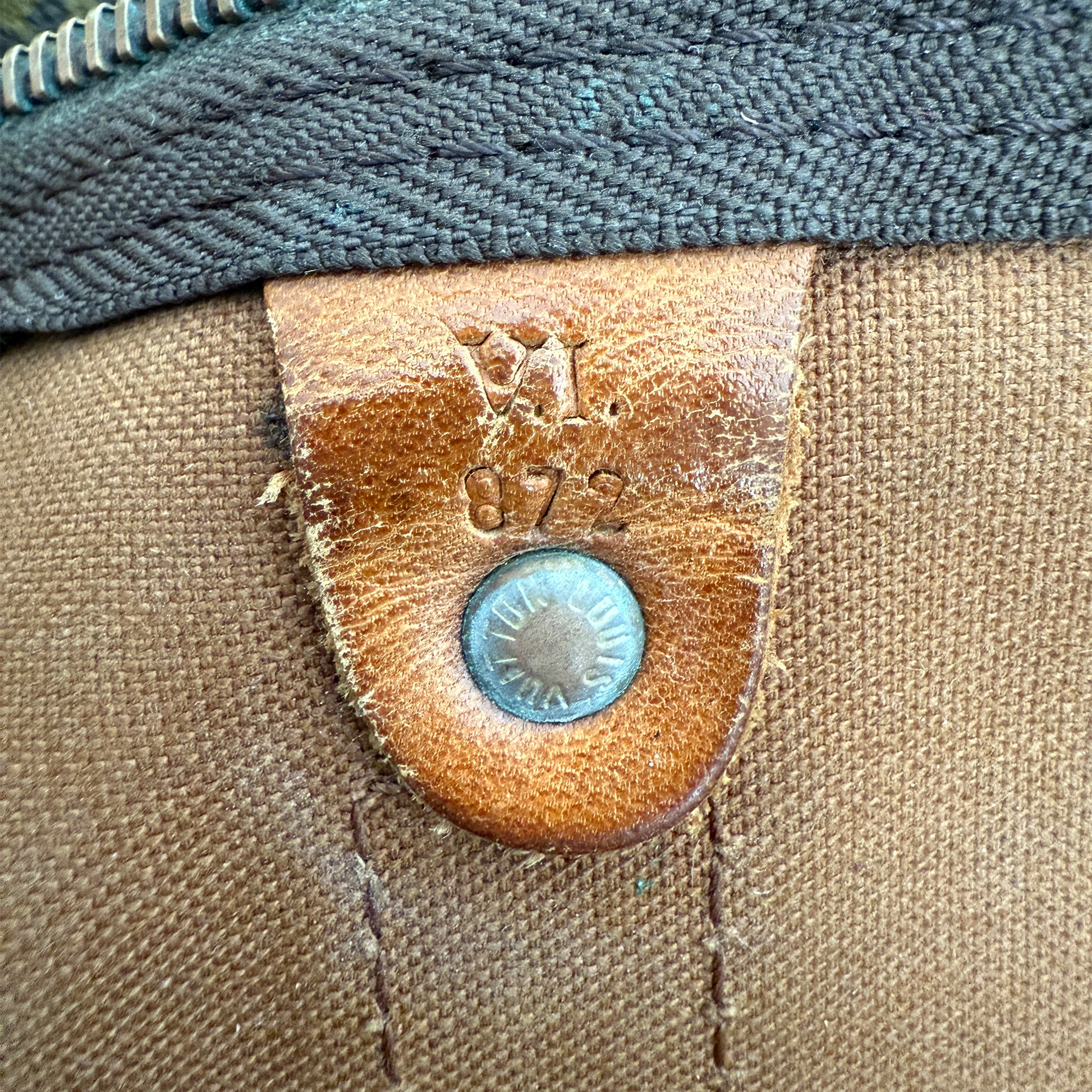 Louis Vuitton Keepall 55 Monogram Canvas 1987 / gut Louis Vuitton