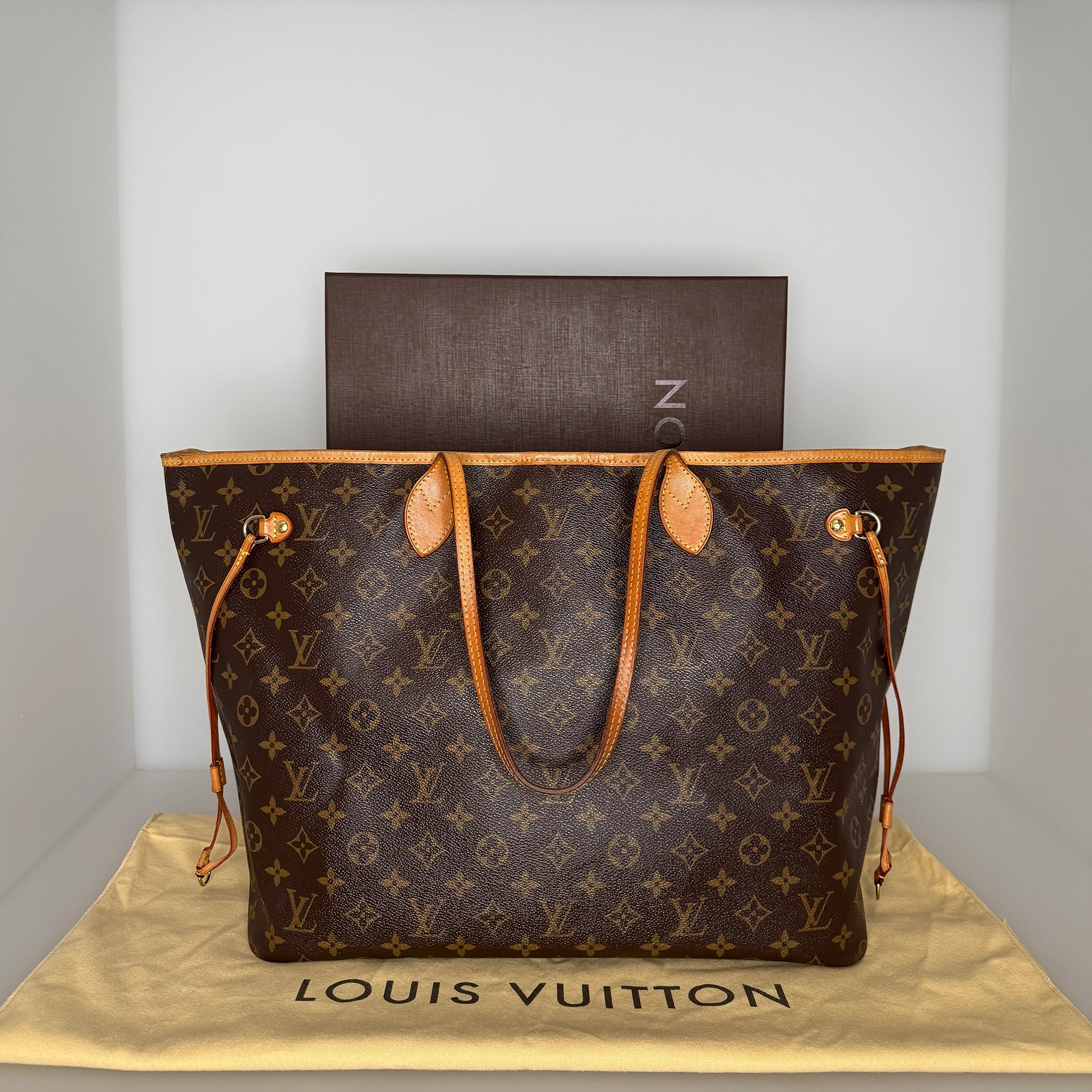 Louis Vuitton Neverfull GM Monogram Canvas / akzeptabel Louis Vuitton