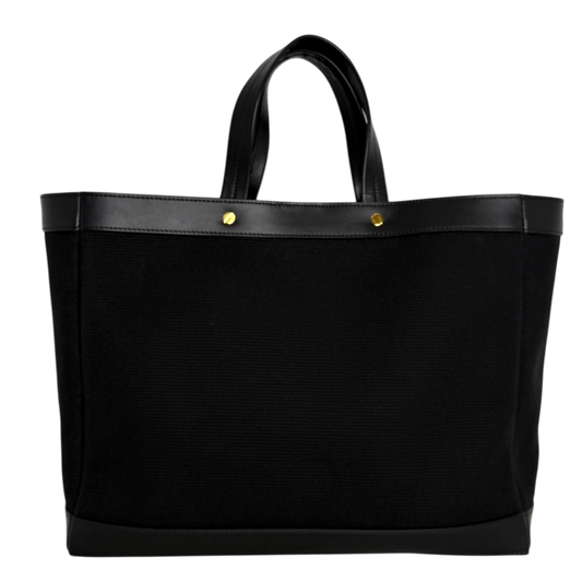 Tom Ford T Screw Shopper Medium Schwarz goldene Hardware Tom Ford