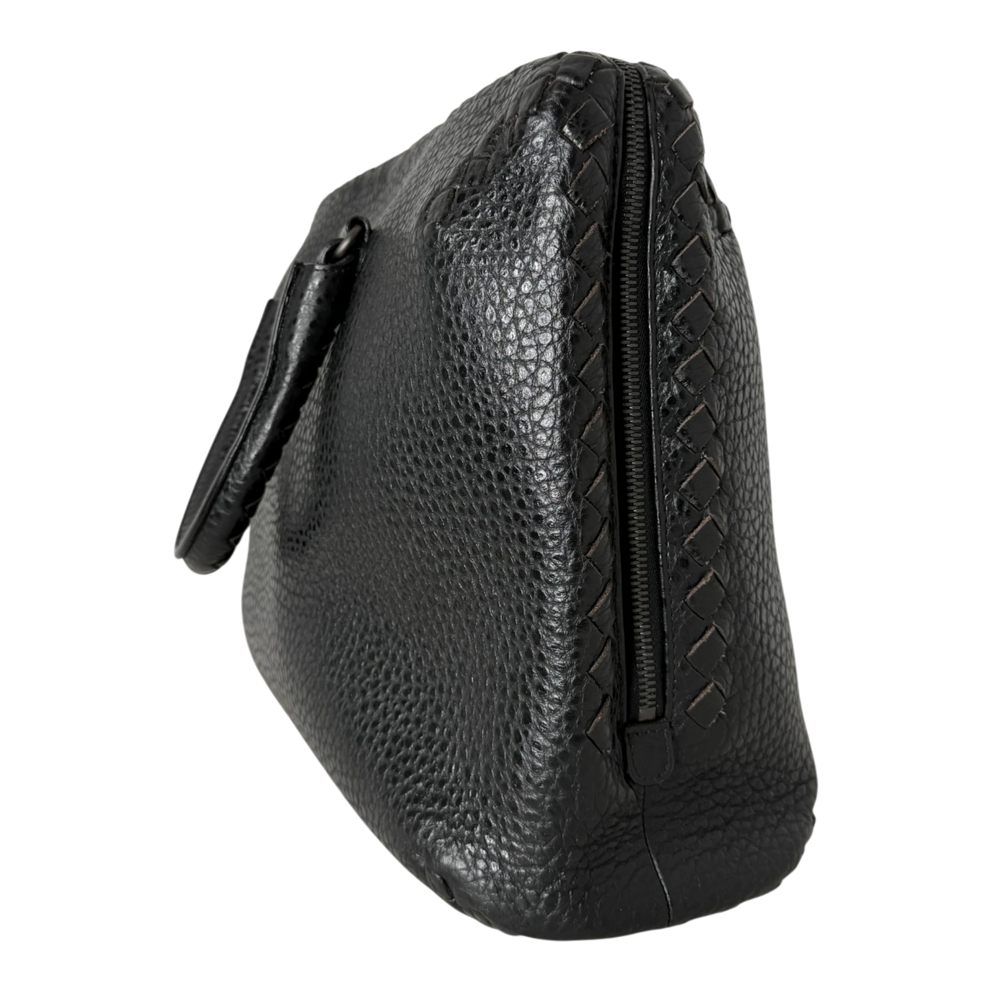 Bottega Veneta Intrecciato Cervo Aktentasche schwarz Bottega Veneta