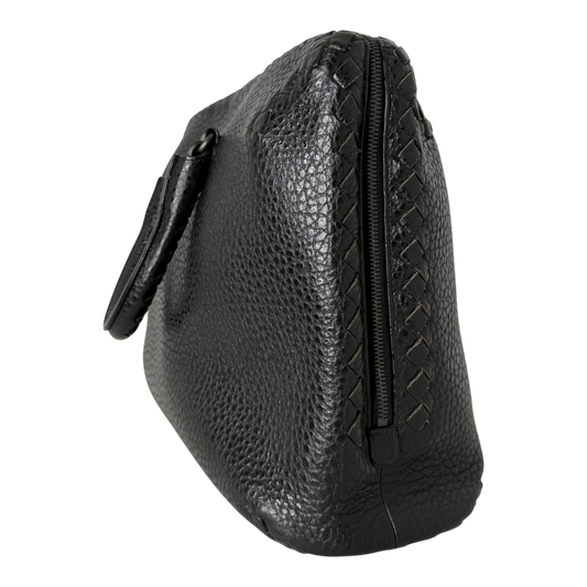 Bottega Veneta Intrecciato Cervo Aktentasche schwarz Bottega Veneta