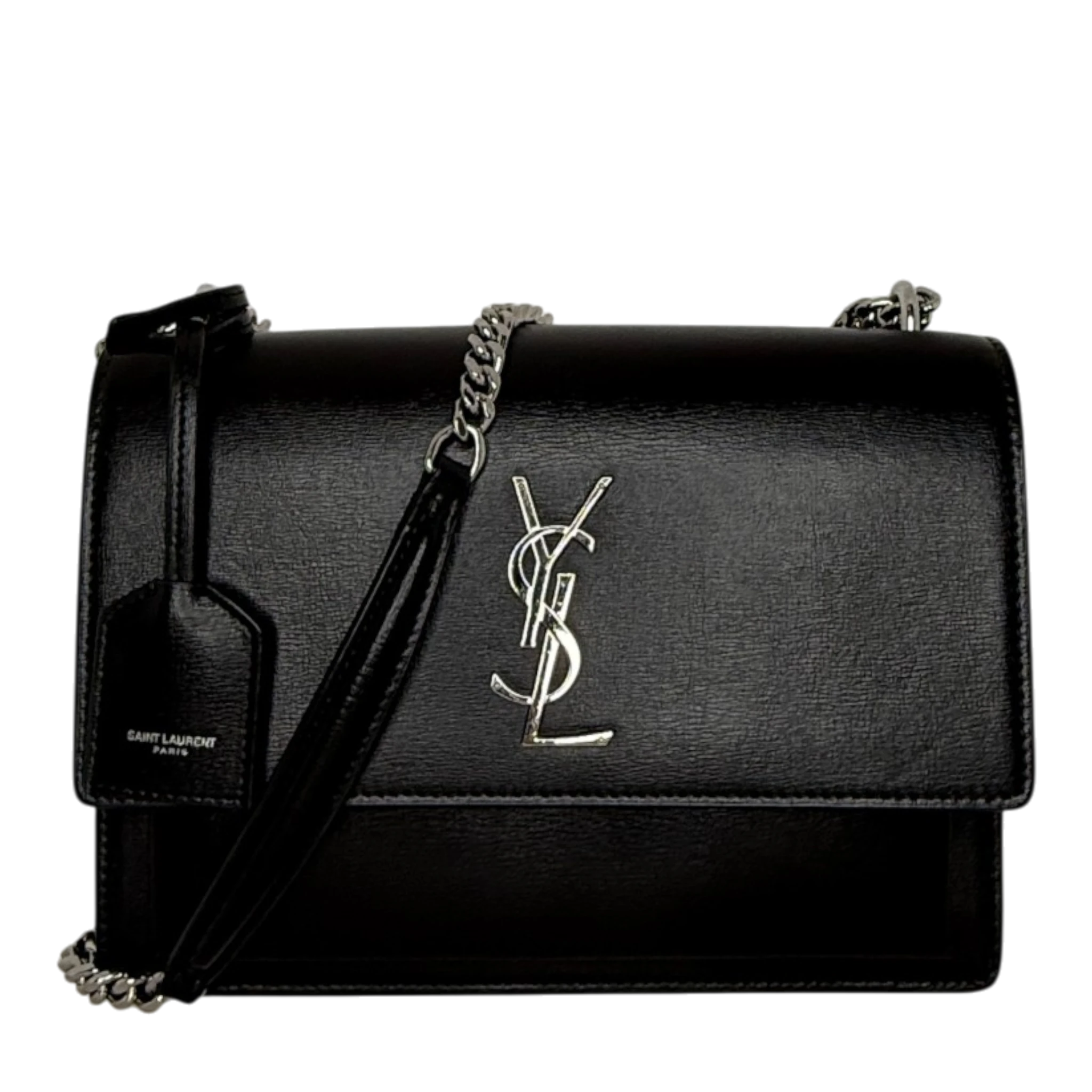 Saint Laurent Sunset Medium Leder schwarz / sehr gut Saint Laurent