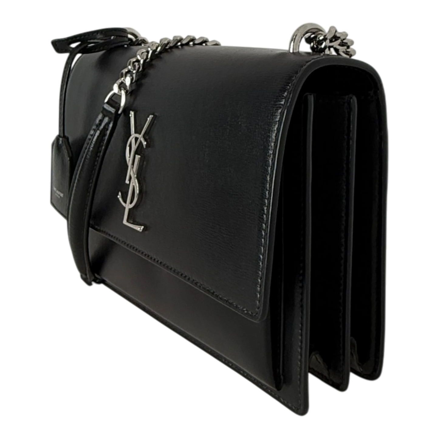 Saint Laurent Sunset Medium Leder schwarz / sehr gut Saint Laurent