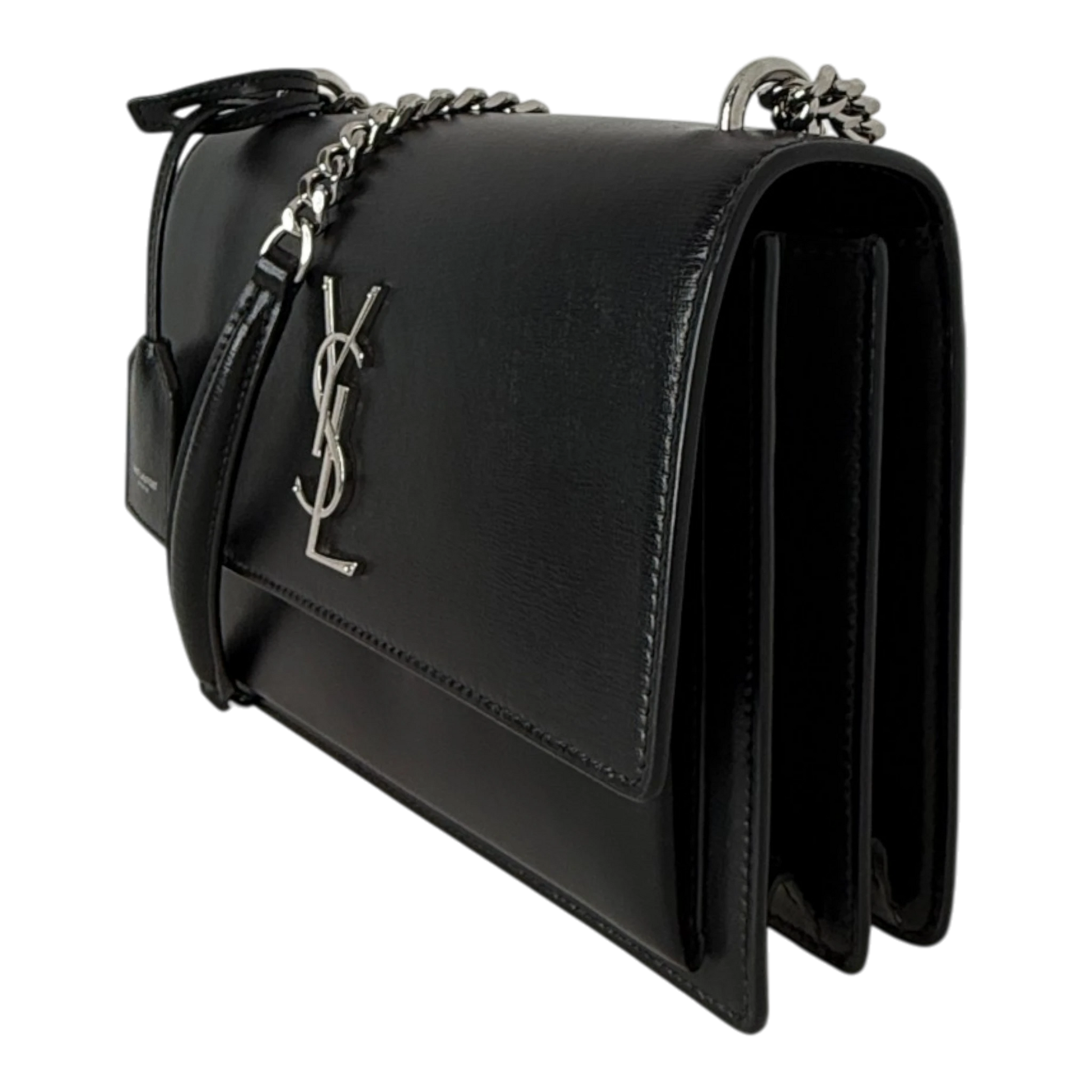 Saint Laurent Sunset Medium Leder schwarz / sehr gut Saint Laurent