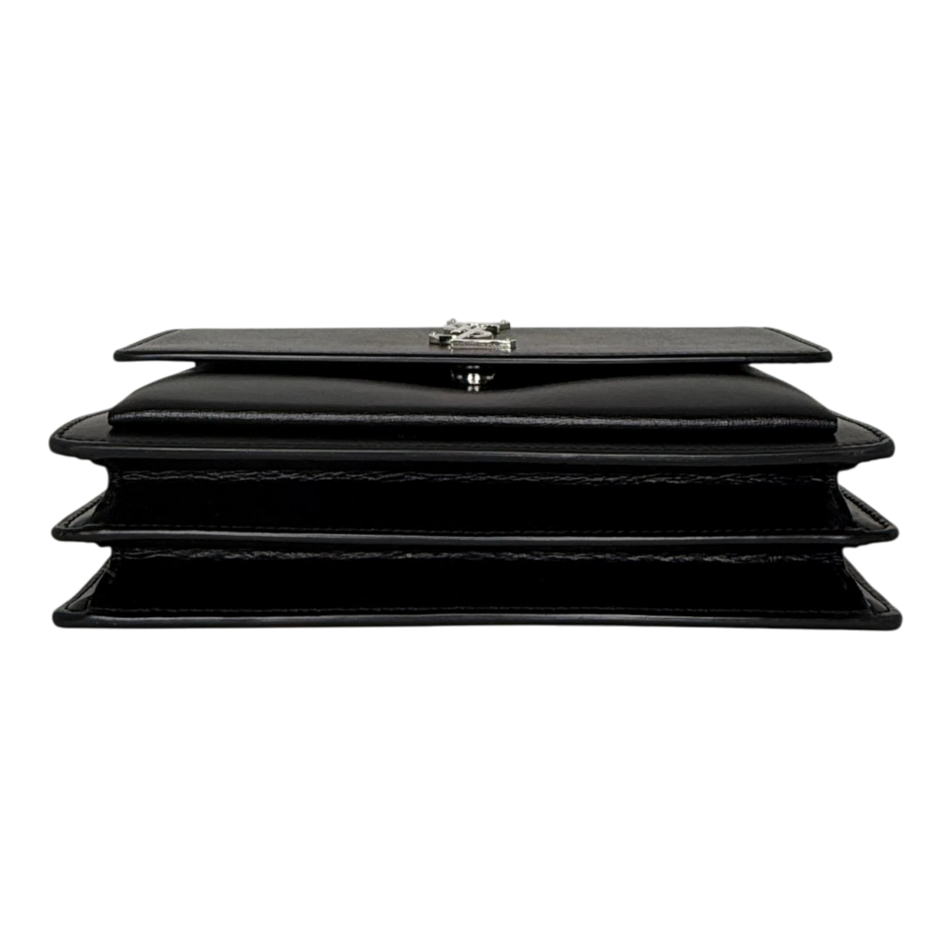 Saint Laurent Sunset Medium Leder schwarz / sehr gut Saint Laurent