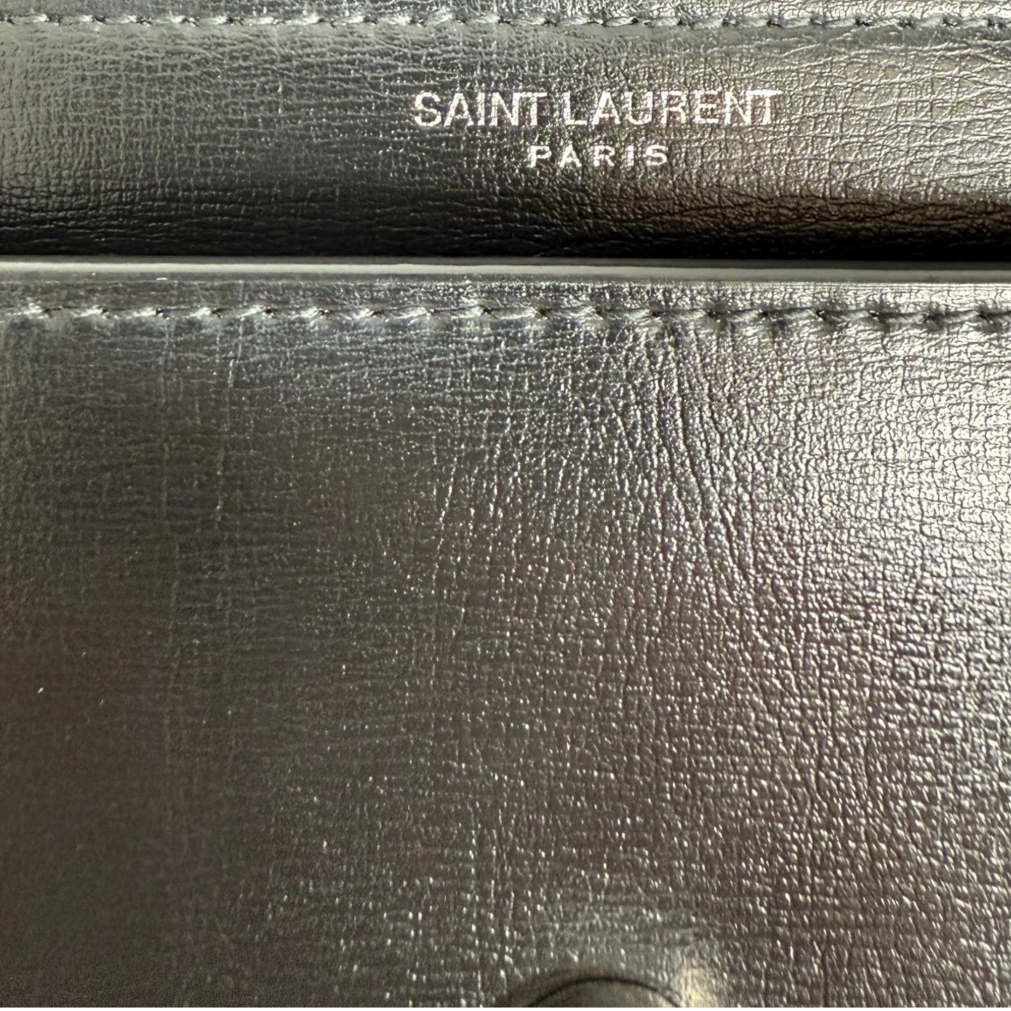 Saint Laurent Sunset Medium Leder schwarz / sehr gut Saint Laurent