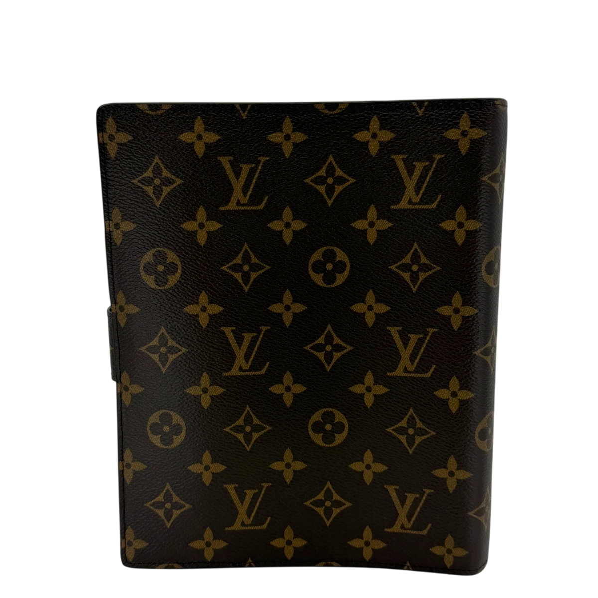 Louis Vuitton Agenda GM Monogram Canvas Braun Gold Ringbuchhülle