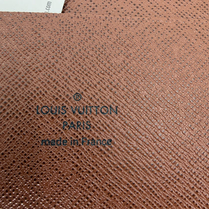 Louis Vuitton Agenda GM Monogram Canvas Braun Gold Ringbuchhülle