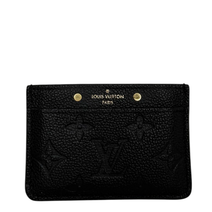 Lois Vuitton Kartenetui  Monogram Empreinte Leder schwarz M69171 Louis Vuitton